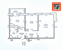 2 к. кв-ра, ул. Кожара, д. 61а, г. Гомель