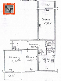 3 к. кв-ра, ул. 50 лет Завода Гомсельмаш, д. 10, г. Гомель ID: 99898