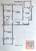 3 к. кв-ра, пр-т Речицкий, д. 87 корп. 1, г. Гомель