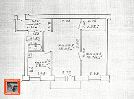 2 к. кв-ра, ул. Старочерниговская, д. 41, г. Гомель ID: 100279