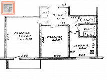 2 к. кв-ра, ул. Снежкова, д. 25, г. Речица