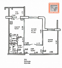 2 к. кв-ра, ул. Свиридова, д. 35, г. Гомель ID: 99580