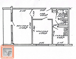 2 к. кв-ра, ул. Гайдара, д. 4, г. Гомель ID: 99708
